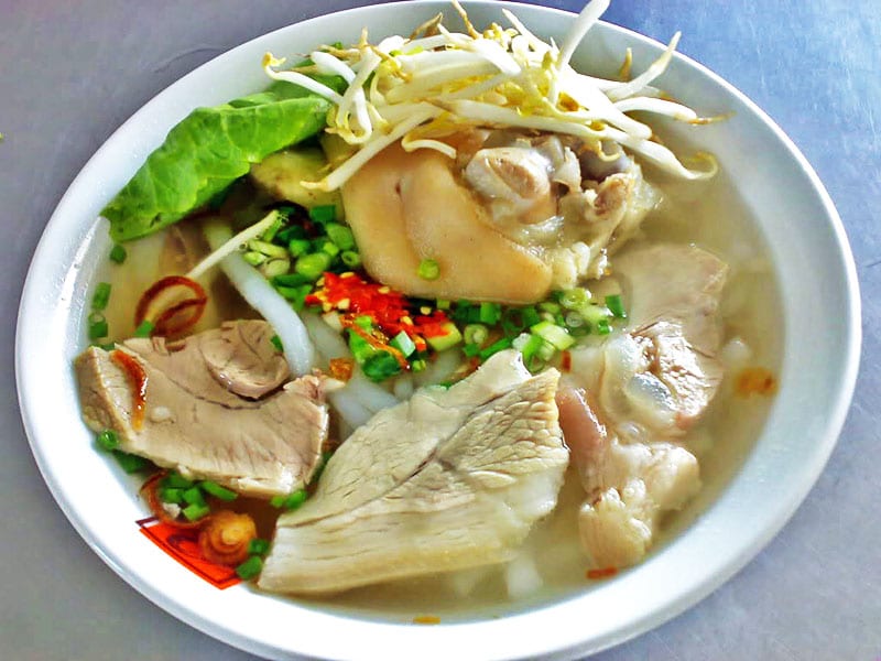 bánh canh long hương nổi tiếng