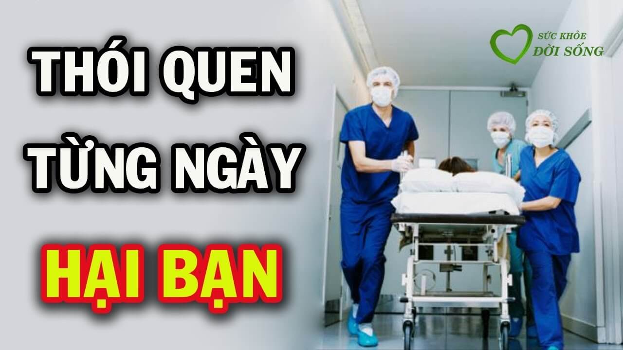 5 thói quen tai hại ảnh hưởng tới sức khỏe của bạn 1