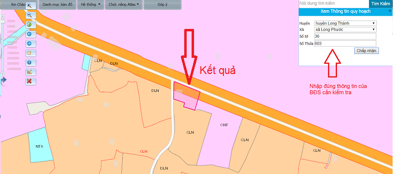 Ứng dụng xem số thửa đất đơn giản và chính xác