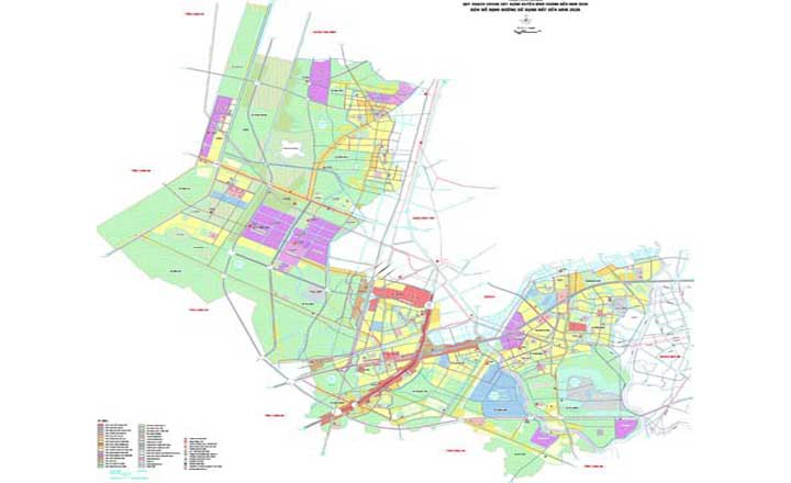 Quy hoạch sử dụng đất cấp huyện dựa trên quy hoạch của tổng thể phát triển kinh tế