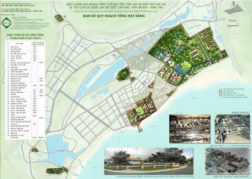 Bản đồ quy hoạch huyện Côn Đảo