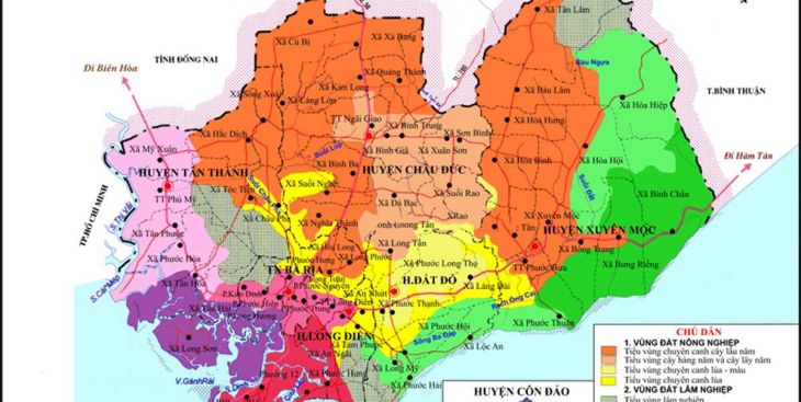 Thông tin quy hoạch giao thông tỉnh Bà Rịa – Vũng Tàu