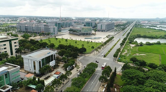 Hoạt động bất động sản tại khu vực đang khá nhộn nhịp