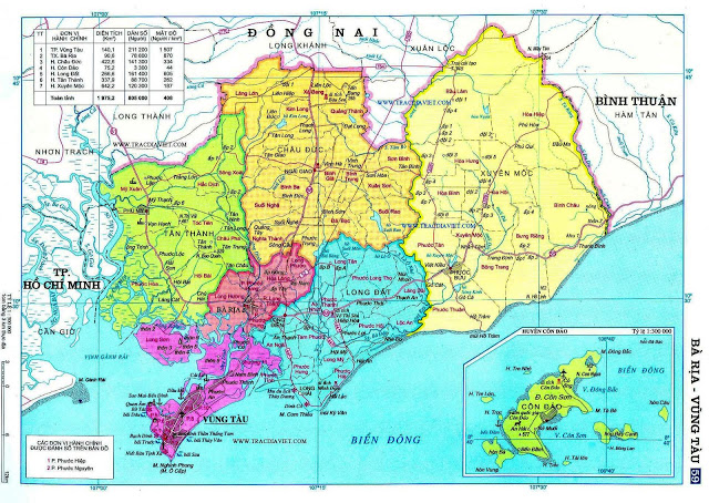 Bản đồ quy hoạch thị trấn Phước Bửu