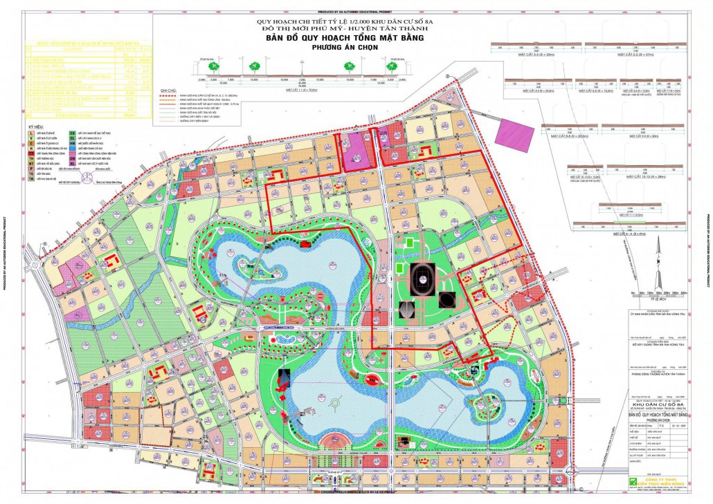 Bản đồ quy hoạch phường Mỹ Xuân