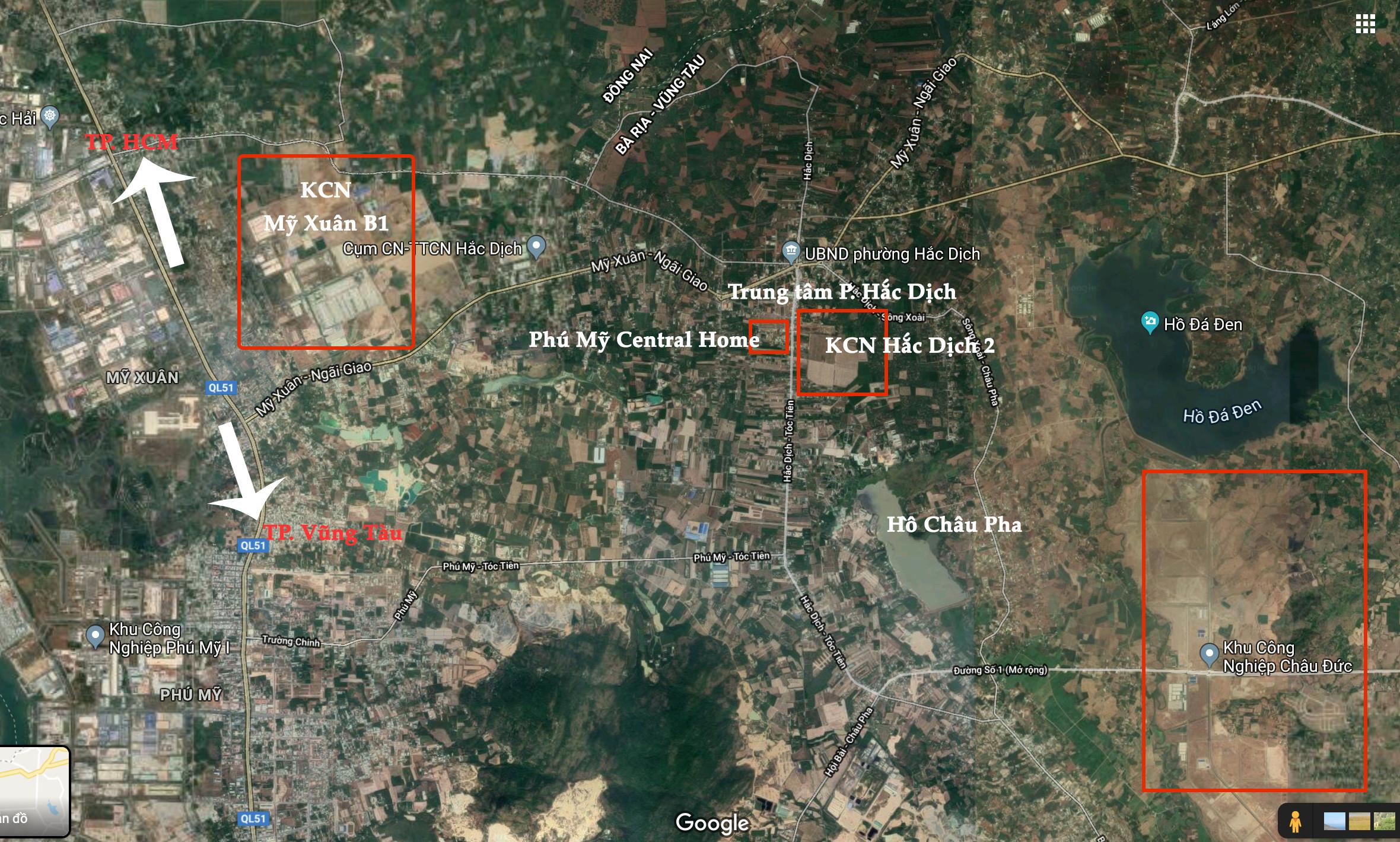 Tra cứu thông tin quy hoạch phường Mỹ Xuân qua ứng dụng trực tuyến