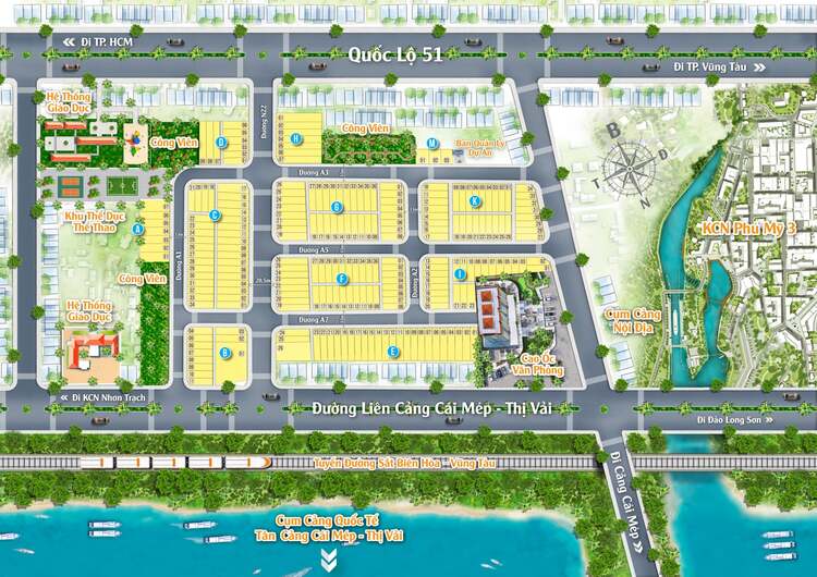 Các dự án đất nền Bà Rịa Vũng Tàu 5