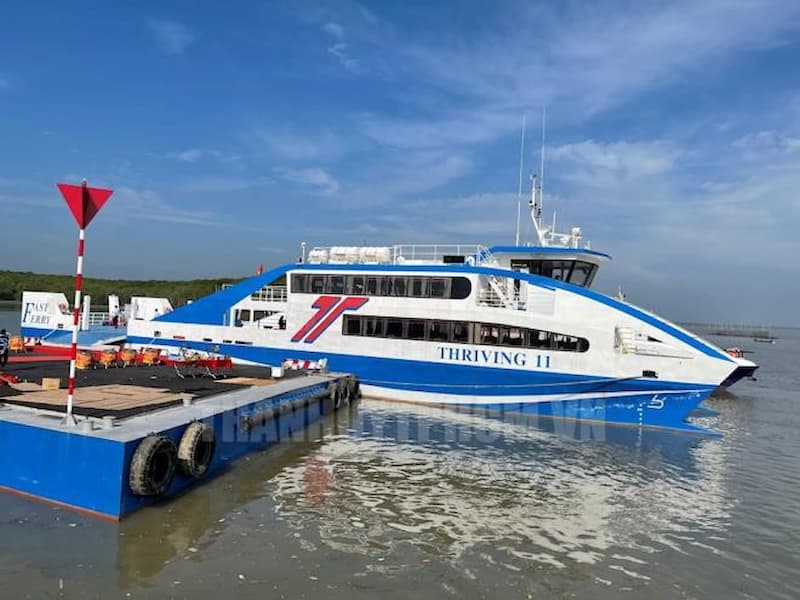 Lịch trình di chuyển của bến phà biển Cần Giờ Vũng Tàu
