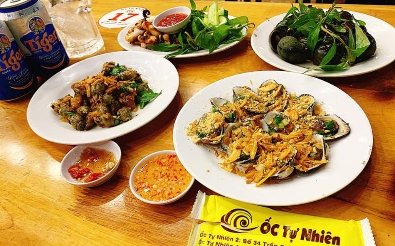 Ốc Tự Nhiên - Một trong các nhà hàng hải sản gần đây ngon nhất
