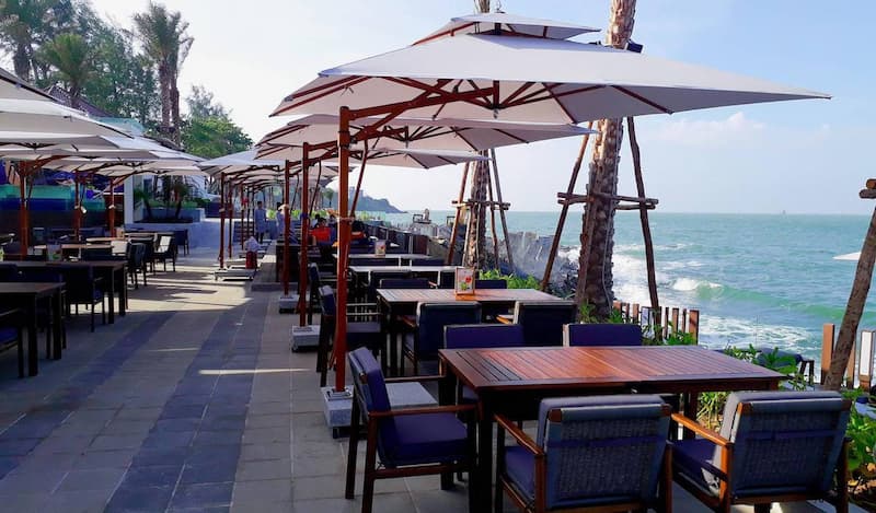Một góc của quán cafe Marina Bay Vũng Tàu