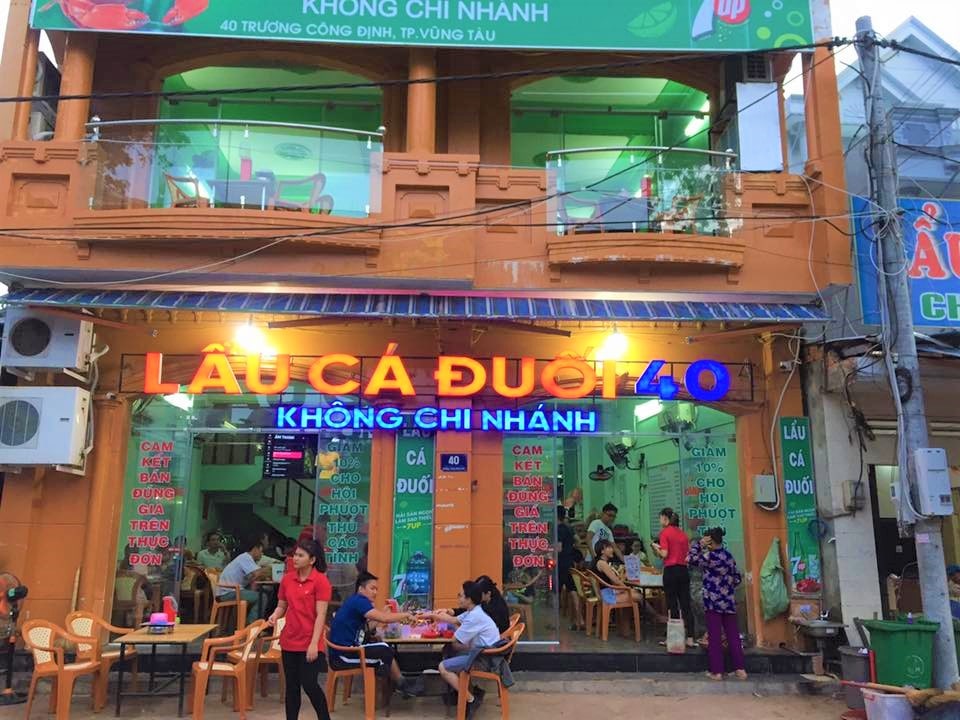 Lẩu cá đuối 40 ngon không có chỗ chê