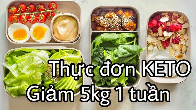 Công thức giảm cân 7 ngày theo chế độ Keto