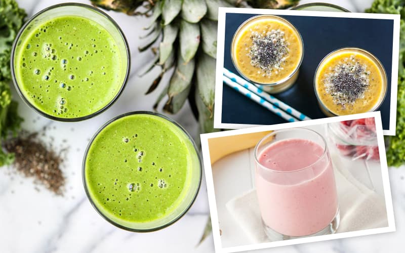 Uống sinh tố giảm cân thay bữa