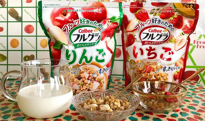 Lượng ngũ cốc Calbee nên sử dụng trong 1 ngày