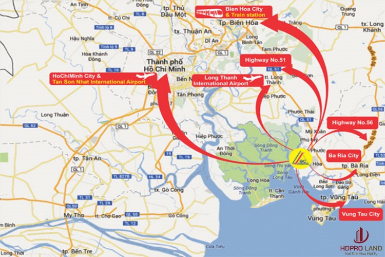 Lợi thế về vị trí địa lý của khu công nghiệp Cái Mép