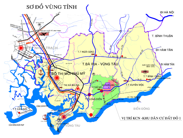 Lợi thế liên kết của khu công nghiệp Đất Đỏ 1