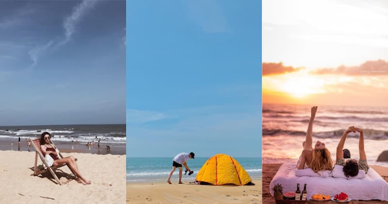 Tổ chức tiệc nướng trên biển