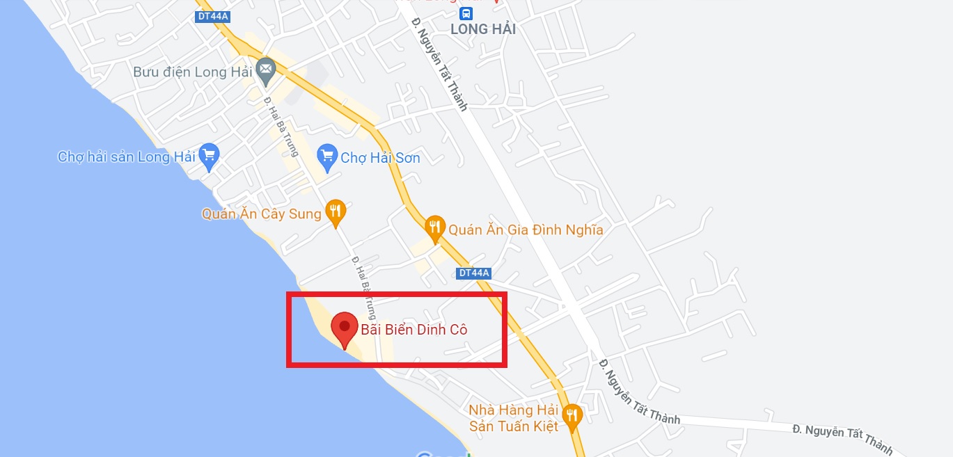 Hướng dẫn cách di chuyển đến bãi biển Dinh Cô